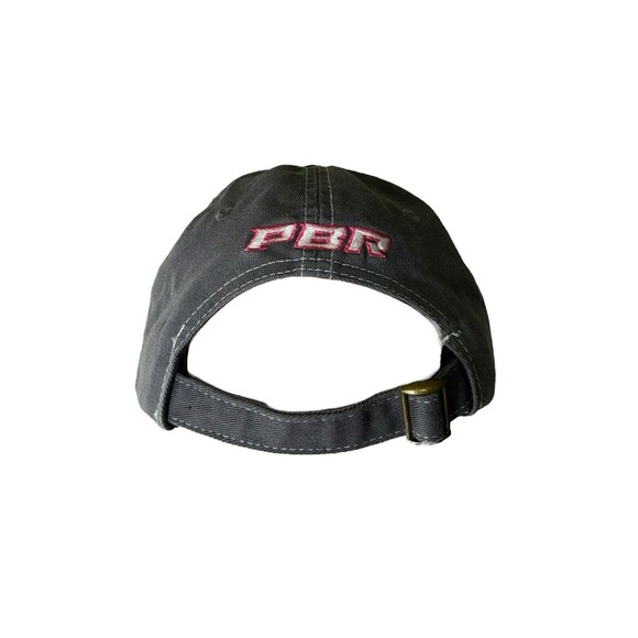 PBR Professional Bull Riding Ladies Pink Grey Outdoor Cap Hat Adjustable- HTF - Picture 5 of 14